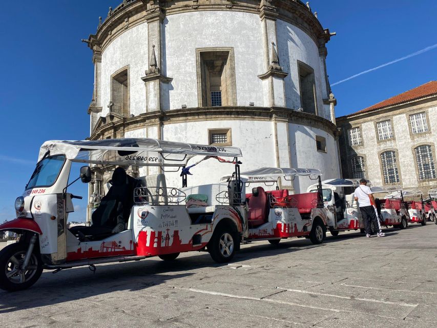 Porto: Tuktuk Tours With Wine Tasting - Booking Information and Logistics