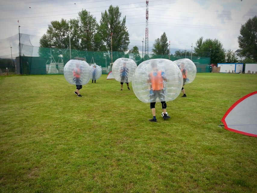 Prague: Bubble Football and Archery Combo Experience - Transportation and Safety