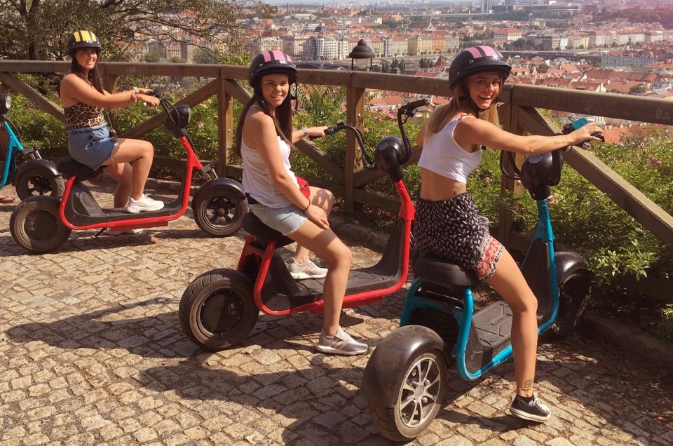 Prague: E-Bike/E-Scooter Viewpoint Tour - Experience Highlights