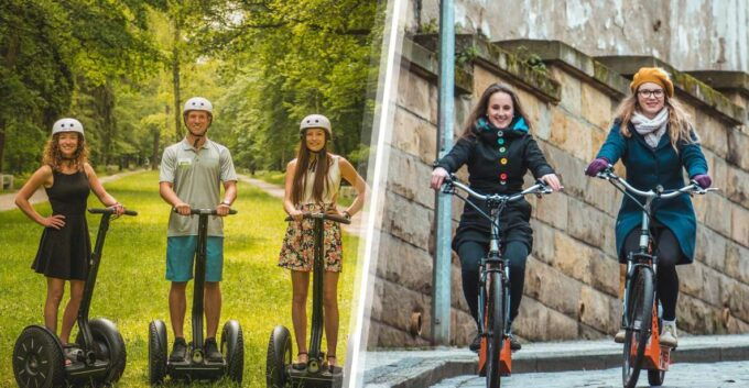 Prague Highlights: Segway & E-Scooter Tour With Taxi Pick-Up - Prague Highlights