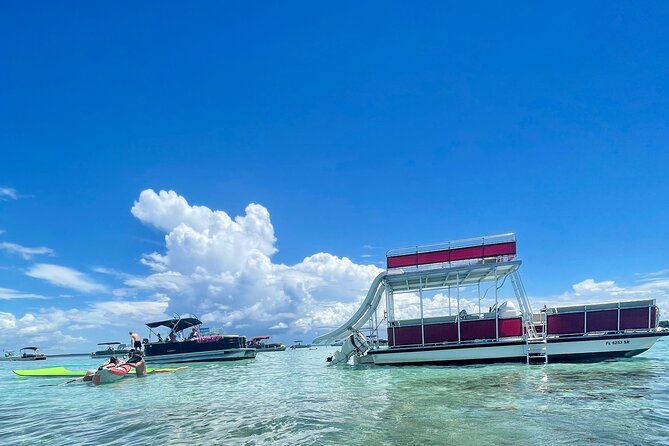 Private Crab Island Double Slides Pontoon Charter With Captain - Experience and Expectations