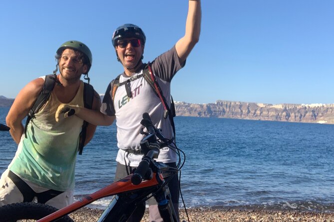 Private Electric Mountain Bike Experience and Tour in Santorini - End of Activity