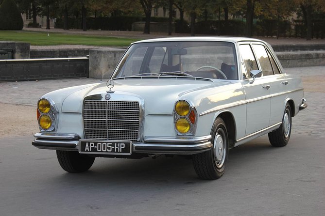 Private Paris Guided Tour by Classic 1970 Mercedes S Class - Additional Details