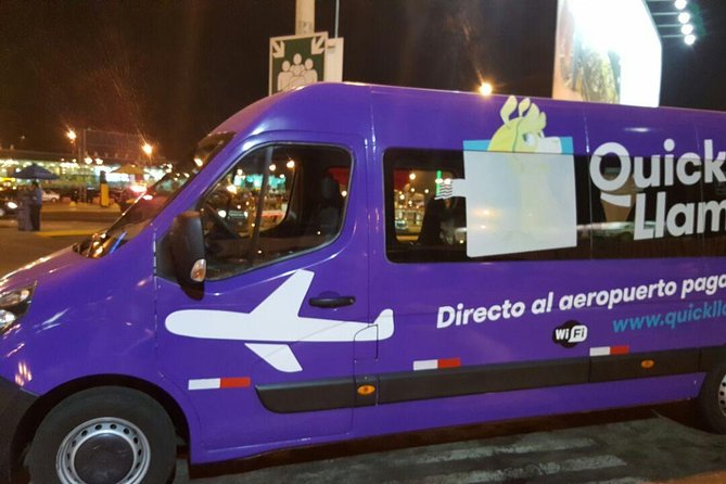 Quickllama: Door-To-Door Transfer From Lima Airport to Miraflores - Common questions