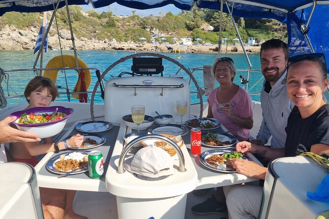 Rhodes Private Sailing Cruise With Lunch (Mar ) - Common questions