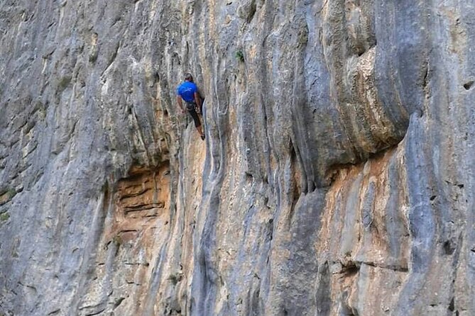 Rock Climbing at Lagada- Taygetos - Available Instructor Assistance