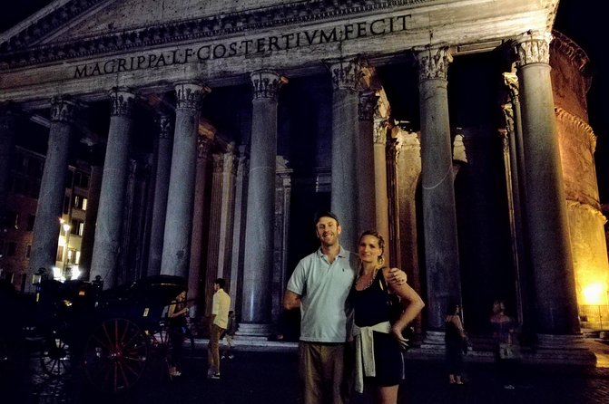 Rome by Night Walking Tour Including Piazza Navona Pantheon and Trevi Fountain - Additional Information