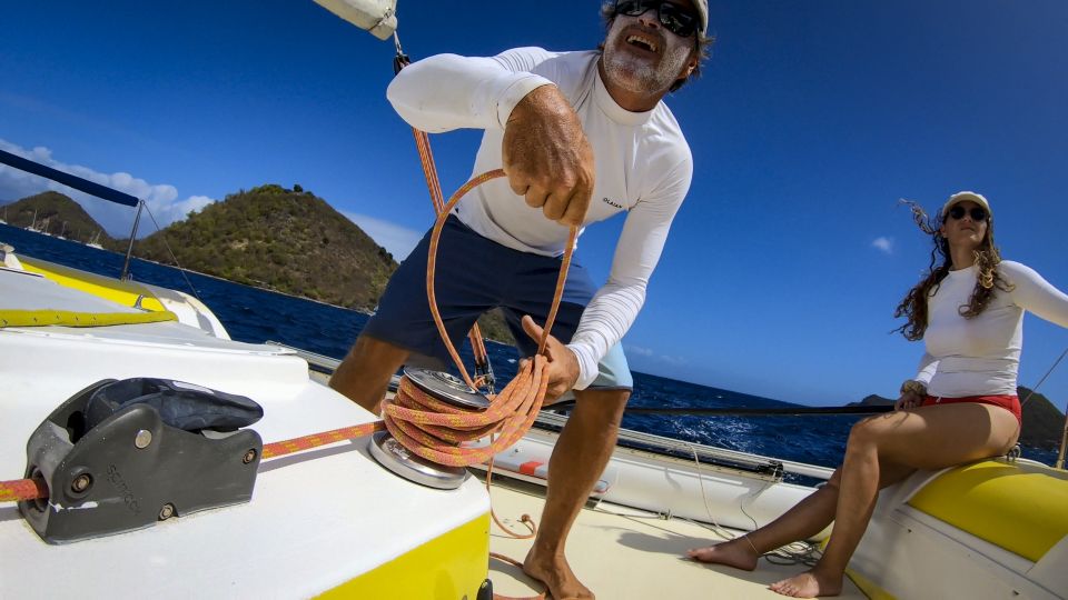 Sailing Catamaran in La Baie Des Saintes - Activities on Board