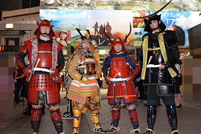 Samurai Photo Shooting at Street in Shibuya - Meeting Point