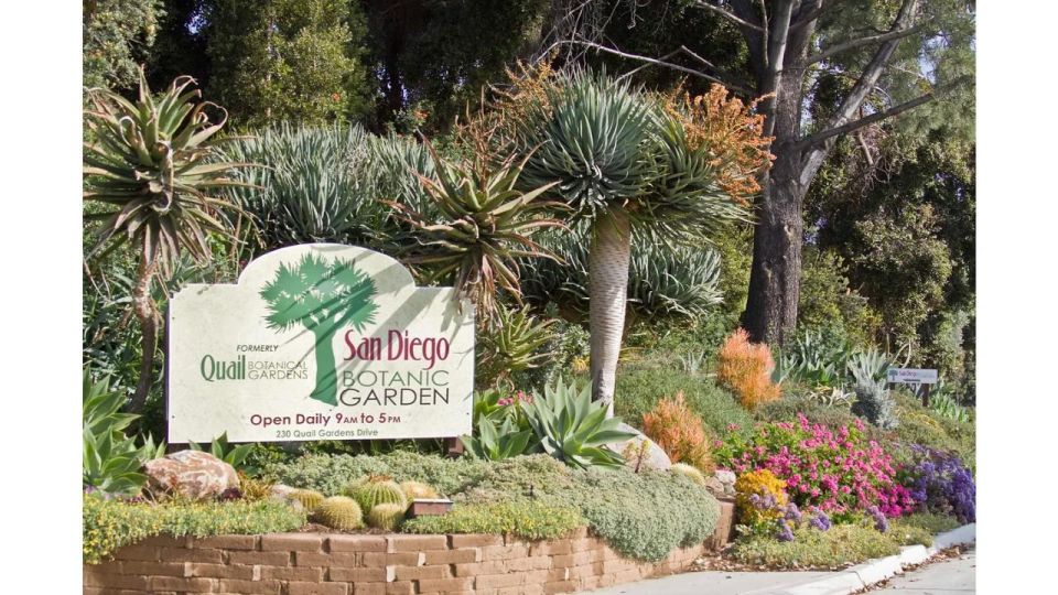 San Diego Botanical Garden Entry Ticket and Transportation - Inclusions