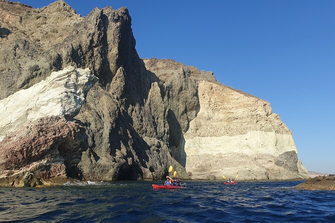 Santorini Sea Kayak - South Discovery, Small Group Incl. Sea Caves and Picnic - Customer Feedback and Recommendations