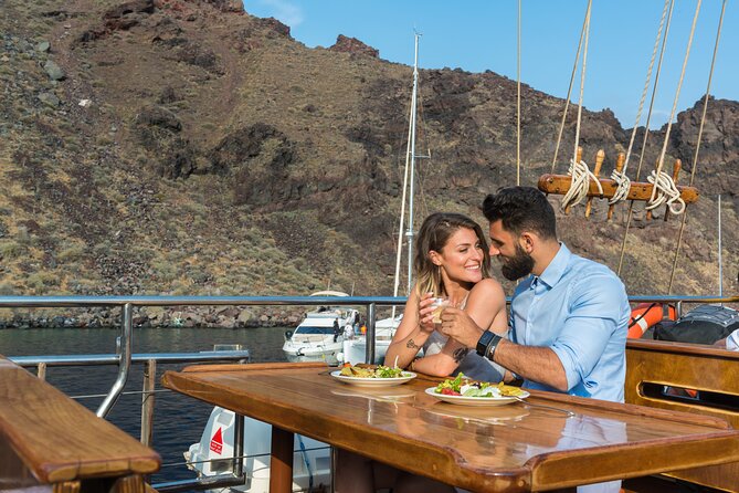 Santorini Sunset Dinner Cruise Including Nea Kameni Visit - Customer Reviews