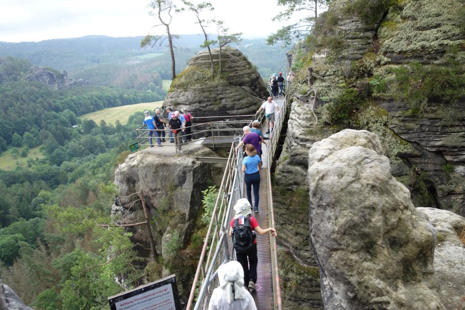 Scenic Bastei Bridge With Boat Tour & Lunch From Prague - Pickup and Itinerary Details