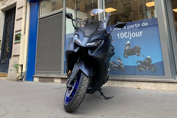 Scooter Rental TMAX Yamaha 560cc  (A2 License) Paris - Confirmation and Accessibility Details