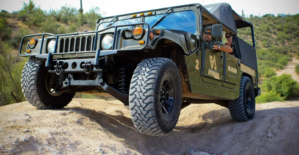 Scottsdale: Tonto National Forest Off-Road H1 Hummer Tour - Reviews and Location