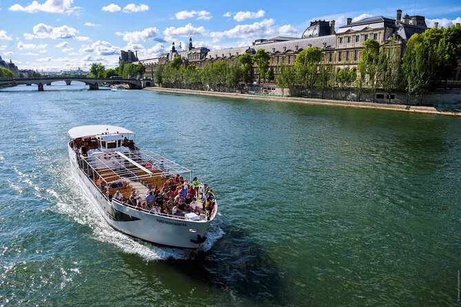 Seine River Guided Cruise With Snack Options by Vedettes De Paris - Logistical Details