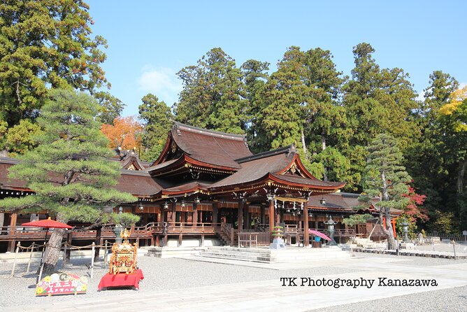 Shiga Tourphotoshoot by Photographer Oneway From Kanazawa to Nagoya/Kyoto/Osaka - Booking Information