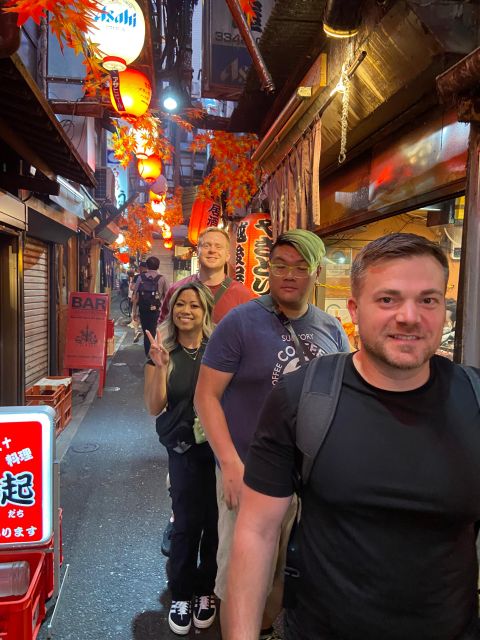 Shinjuku: Bar Hopping Night Tour at Japanese Izakaya - Activity Duration and Cancellation