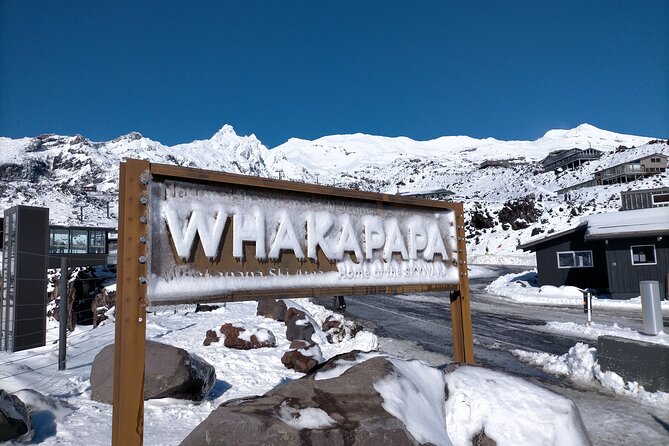 Shuttle Park N Ride to Whakapapa Ski Fields - Additional Information and Restrictions