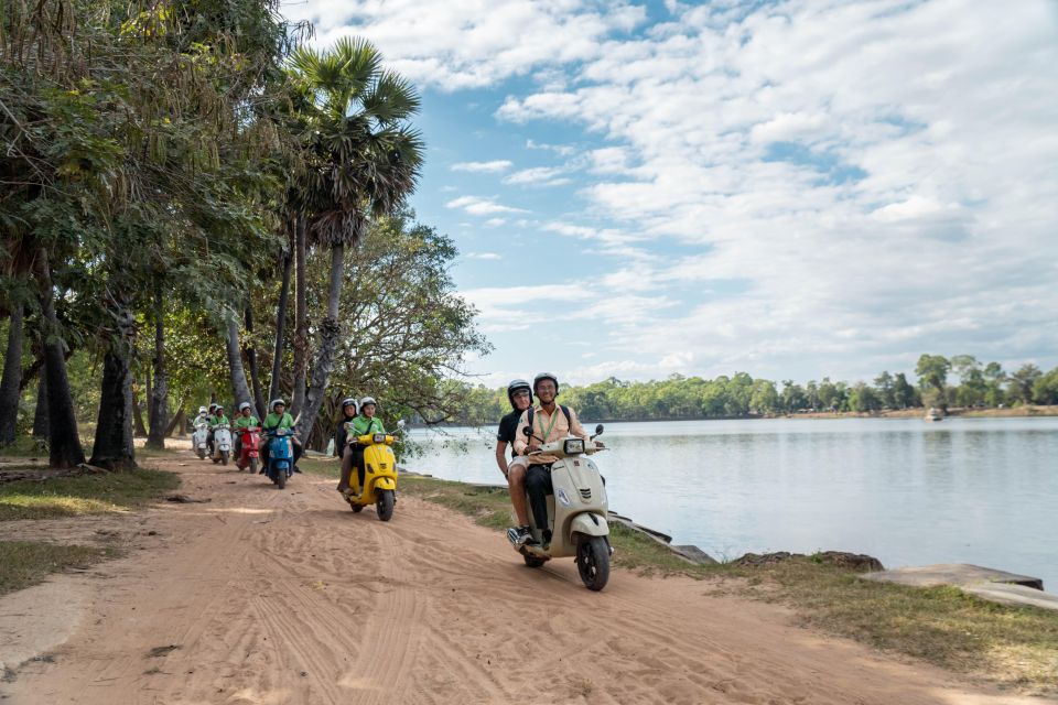 Siem Reap: Angkor Twilight & Boat Vespa Adventure - Itinerary Details