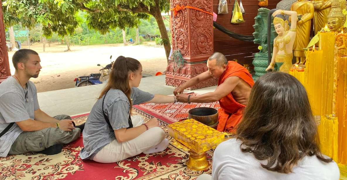 Siem Reap: Buddhist Monastery With Monks Water Blessing - Directions for Participation