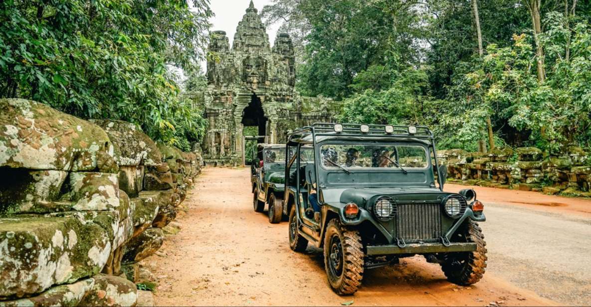 Siem Reap: Private Multi-Stop Jeep and Boat Tour in Angkor - Tour Inclusions