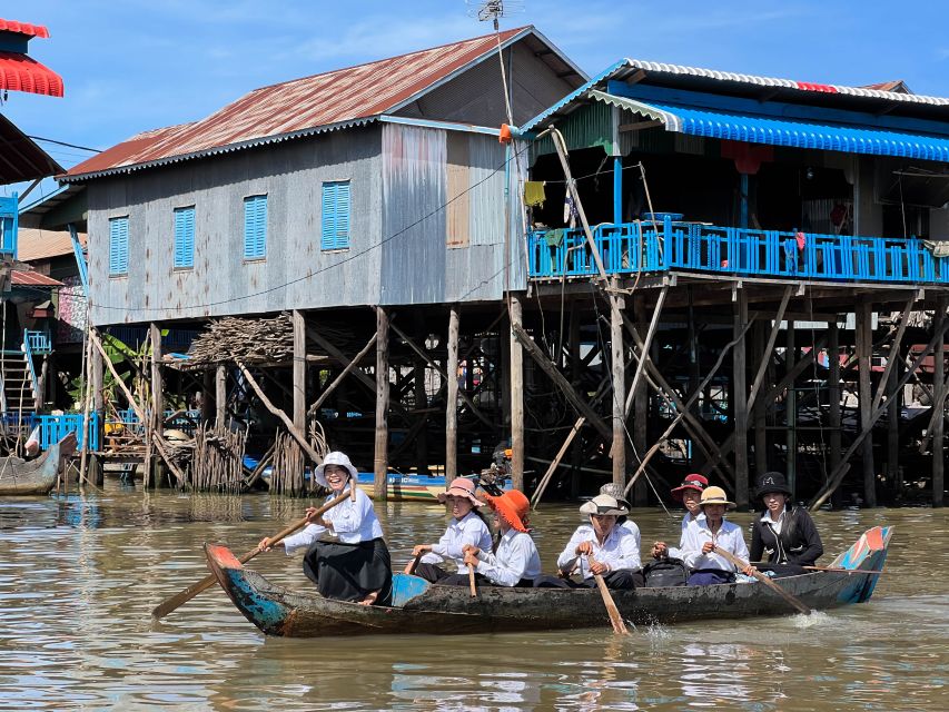 Siem Reap: Tonle Sap Sunset Boat Cruise With Transfers - Unique Experience in Dry Season