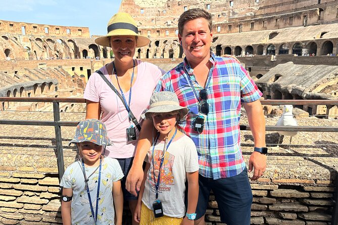 Skip-the-Lines Colosseum and Roman Forum Tour for Kids and Families - Reviews and Guide Experiences