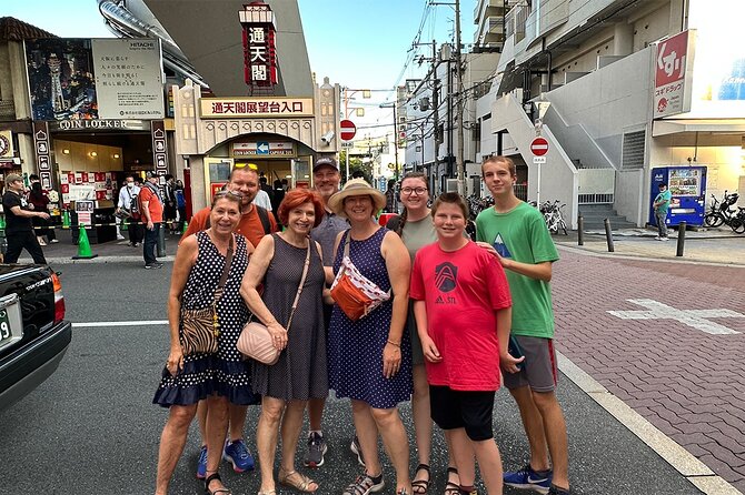 Street Food Osaka Shinsekai Shared Walking Tour With Local Guide - Booking and Cancellation Policy