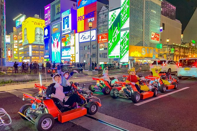 Street Osaka Gokart Tour With Funny Costume Rental - Small-Group Experience