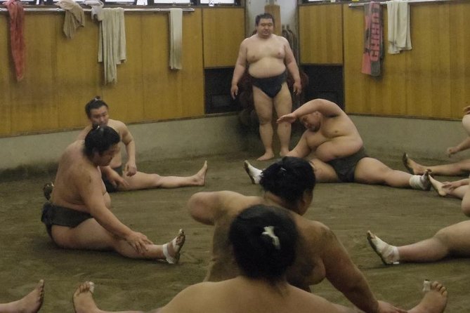 Sumo Morning Practice Tour at Stable in Tokyo - Potential Champion Sighting