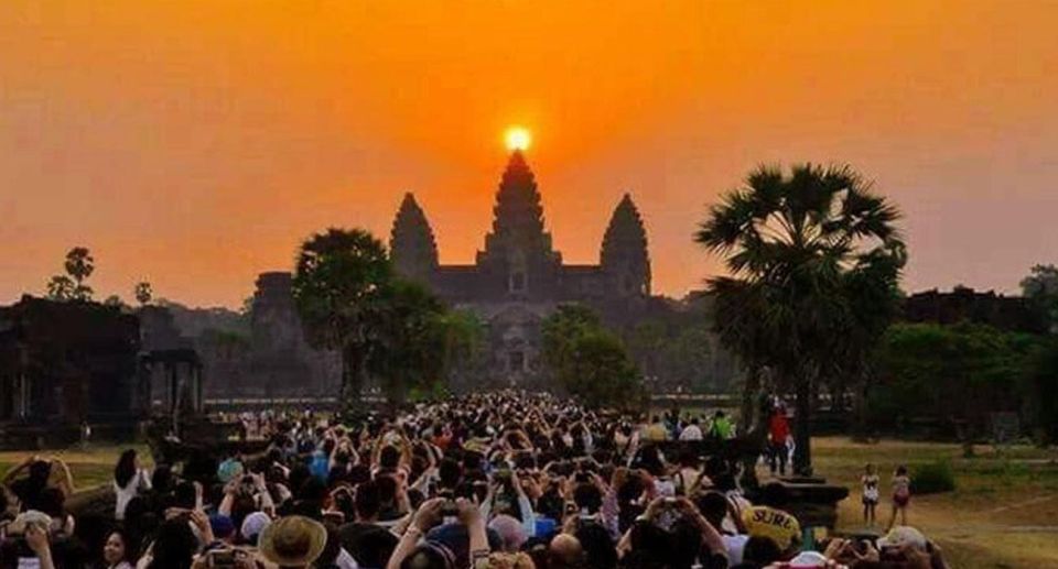 Sunrise at Angkor Wat World Famous Heritage Site in Cambodia - Dress Code for Temple Visits