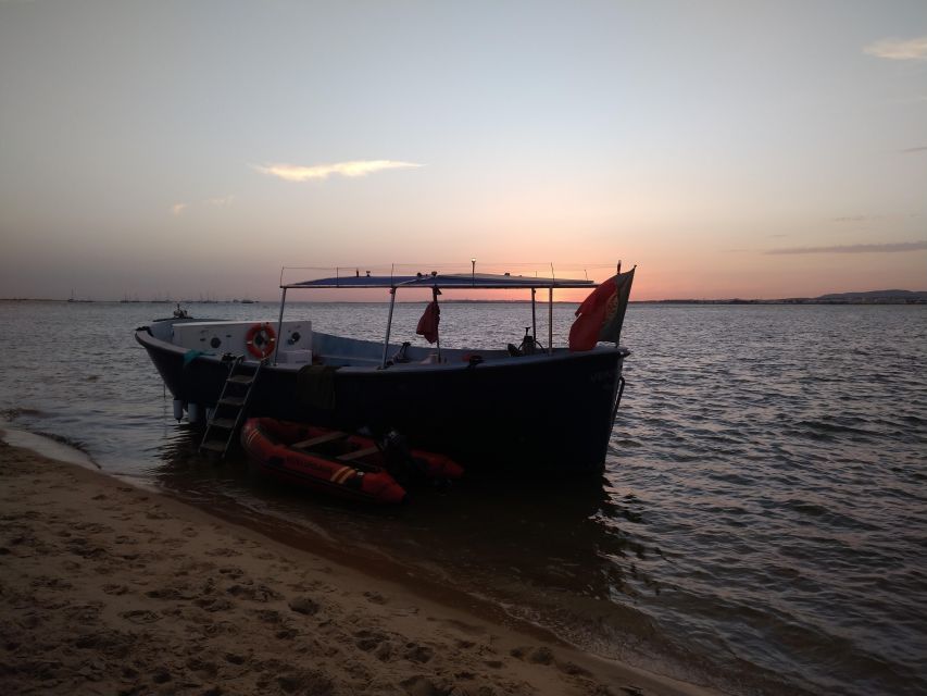Sunset on a Classic Boat in Ria Formosa Olhão, Drinks&Music. - Payment and Reservation