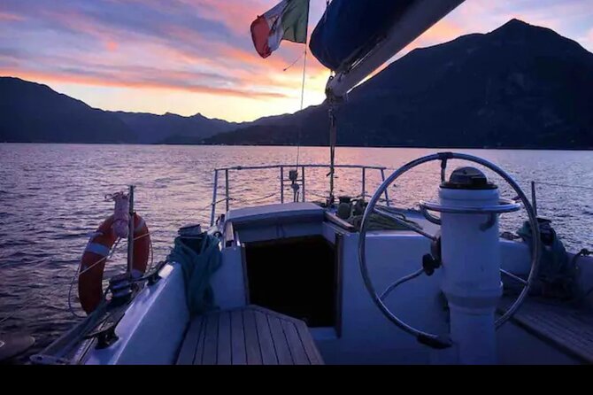 Sunset Sailing on Lake Como With Private Skipper - Skippers Expertise