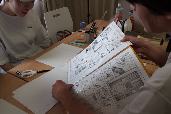 Tokyo Manga Drawing Lesson Guided by Pro - No Skills Required - Summary