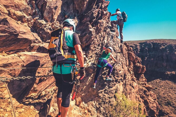 Top Vía Ferrata for Beginners in Gran Canaria ツ - Meeting and Pickup Information