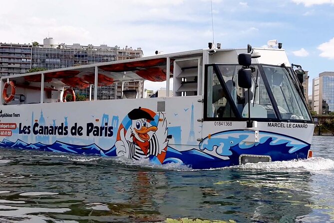 Tours of Paris and the Hauts-de-Seine in an Amphibious Bus - Pricing Details