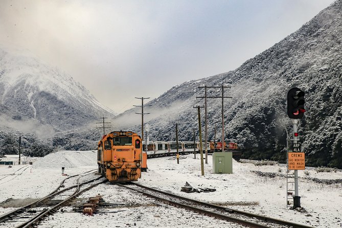TranzAlpine Train Journey: Christchurch to Greymouth - Arrival and Exploration in Greymouth