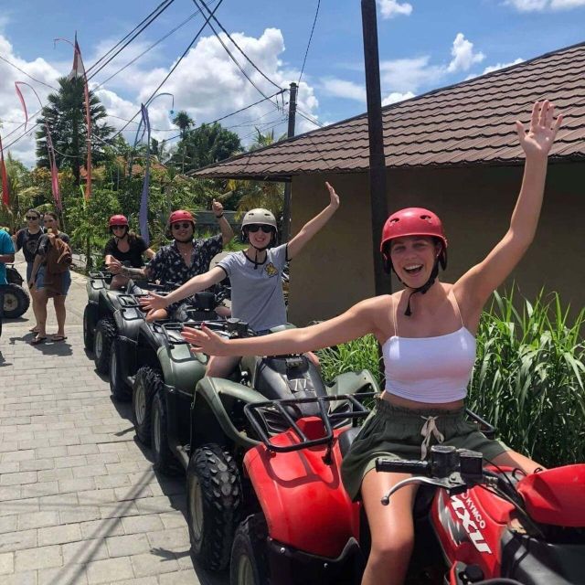 Ubud Bali :Quad Bike & Water Rafting With Lunch and Transfer - Flexibility & Itinerary Changes