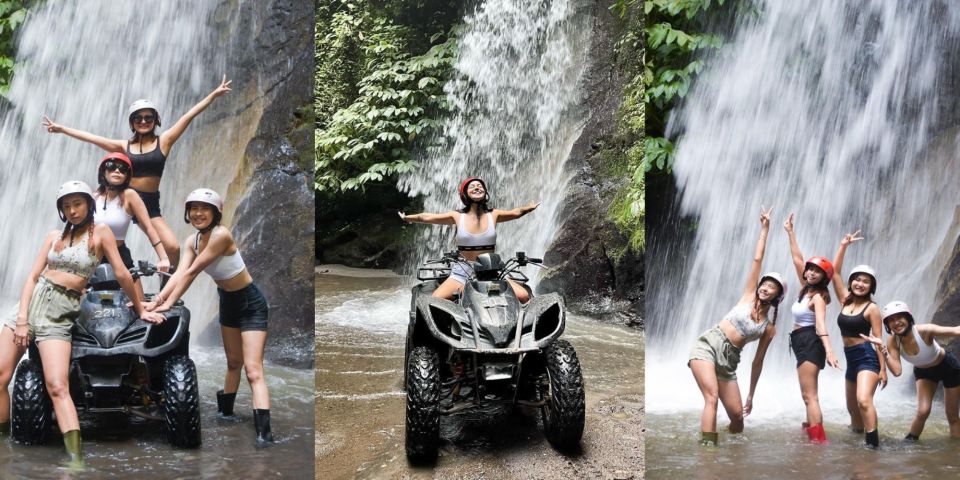 Ubud: Jungle, Waterfall, and Tunnel ATV Tour & Lunch Options - Pickup and Drop-off
