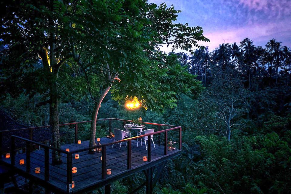 Ubud: Romantic Dinner on a Forest Tree Deck - Menu Selections