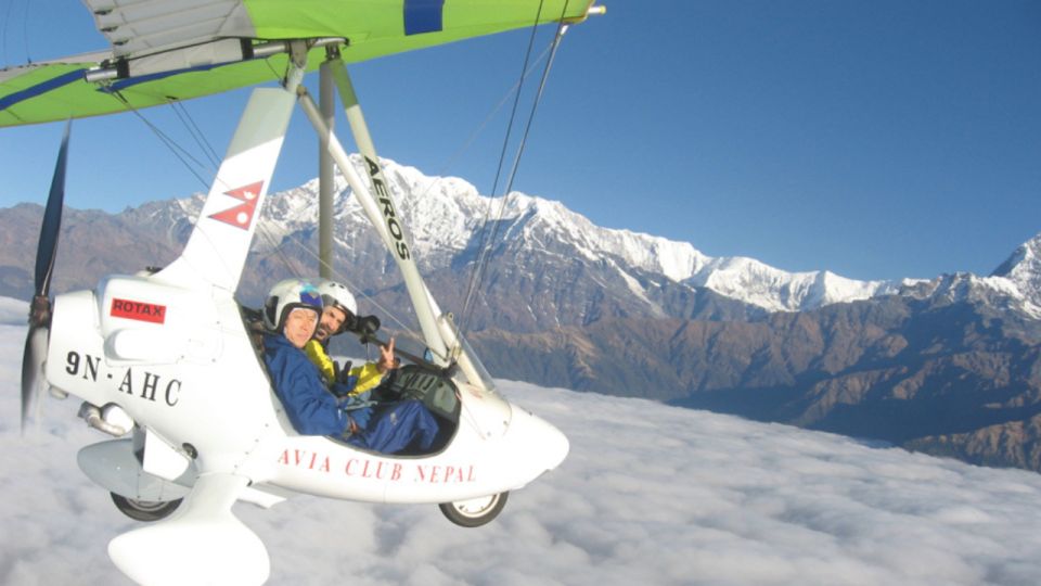 Ultralight Flight in Pokhara - Landscape and Views