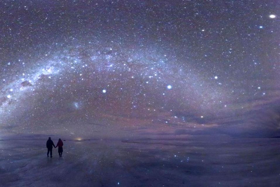 Uyuni: Night of Stars. Sunrise in the Uyuni Salt Flats - Last Words