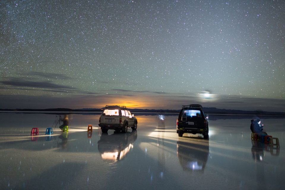 Uyuni Salt Flat at Sunset and Starry Night Private Tour - Unique Features of the Salt Flats