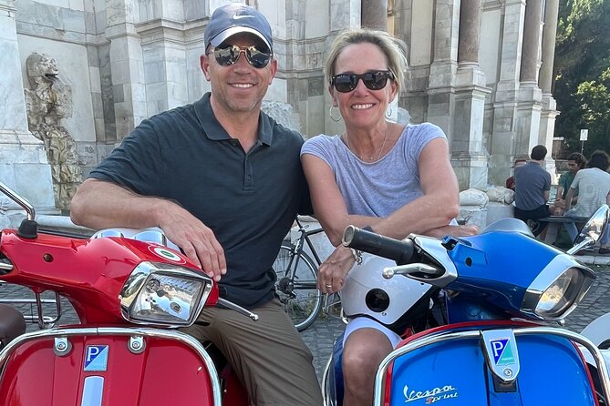 Vespa Selfdrive Tour in Rome (EXPERIENCE DRIVING A SCOOTER IS A MUST) - Customer Reviews