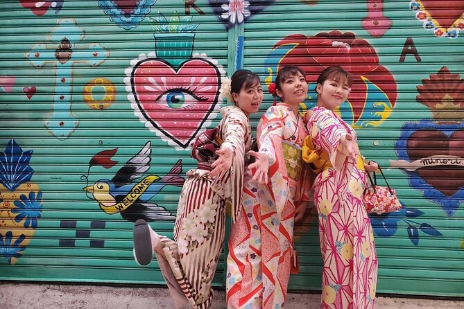 Walking Around the Town With Kimono You Can Choose Your Favorite Kimono From [Okinawa Traditional Co - Tips for Wearing a Kimono
