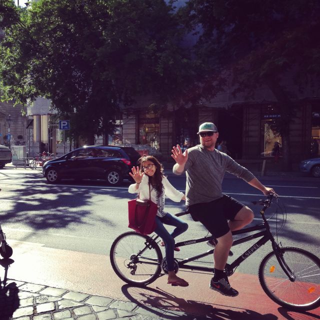 Wheels & Meals Budapest Bike Tour With a Hungarian Goulash - Meeting Point and Logistics