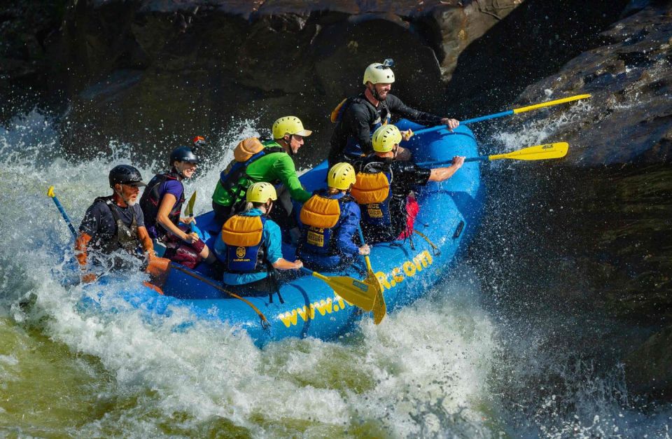 Whitewater Rafting on the Fall Upper Gauley - Sunday - Key Points