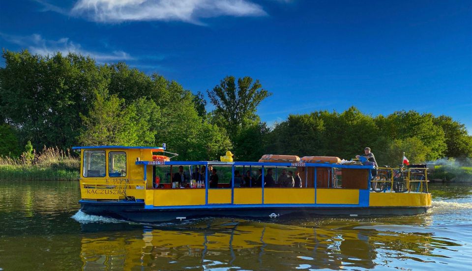 Wroclaw: Old Town Sunset Cruise - Inclusions of the Boat Cruise