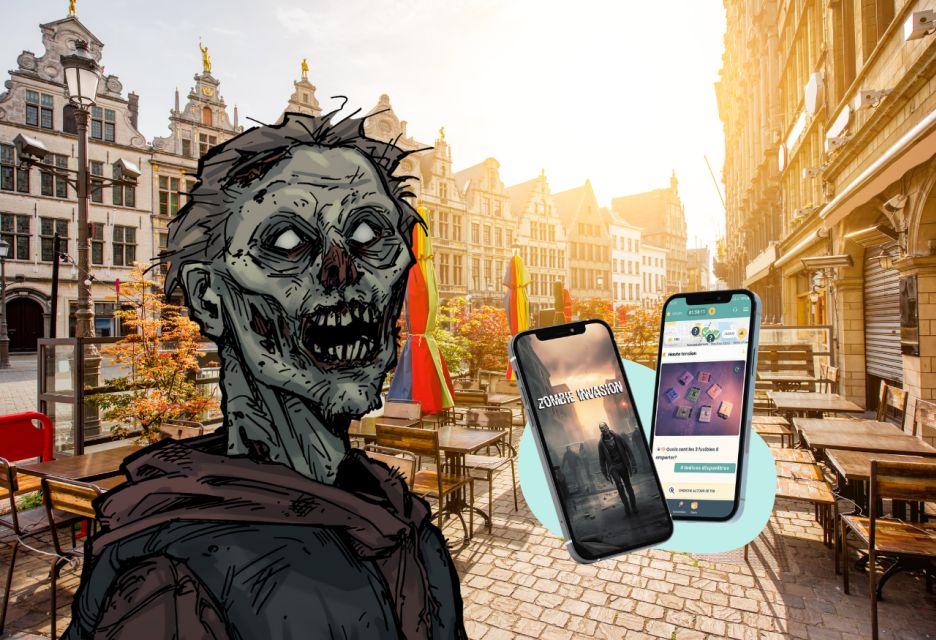 Zombie Invasion" Antwerp : Outdoor Escape Game - Cancellation Policy